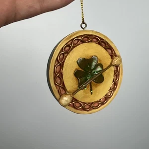 Ireland Irish Clover Holiday Christmas Tree Ornament - Picture 1 of 4