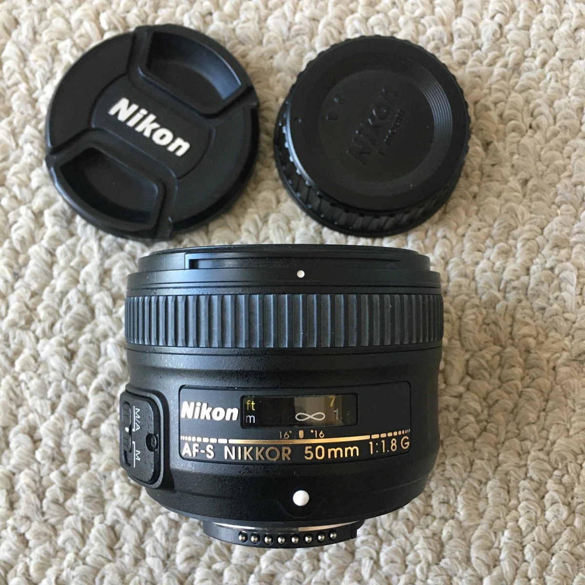 Nikon NIKKOR AF-S f/1.8 50mm Focal Camera Lenses for sale | eBay