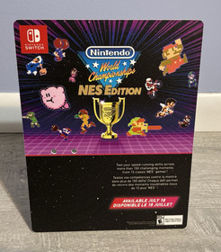 Nintendo World Championships NES Edition Nintendo Switch counter display standee