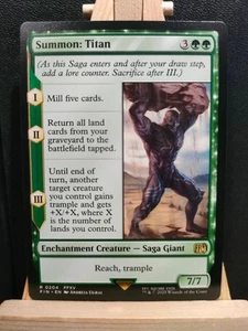 Summon: Titan - Final Fantasy - Rare - NM (siehe Bilder) MTG - Bild 1 von 3
