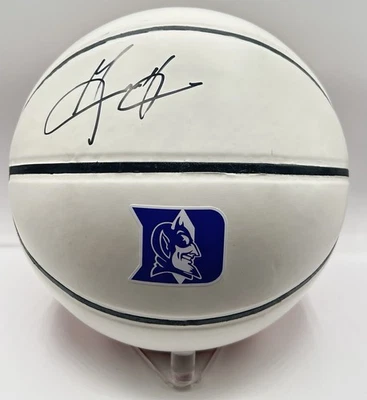 Baloncesto firmado por Grant Hill Duke Blue Devils panel blanco autografiado certificado de autenticidad JSA Foto 1 de 4