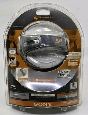 Reproductor de CD portátil Sony S2 CD Walkman D-NS505 Atrac3 Plus CDR RW MP3 ¡LEER DESCRIPCIÓN! Foto 1 de 4