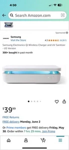 Samsung Electronics Qi Wireless Charger and UV Sanitizer - US Version - Picture 1 of 9