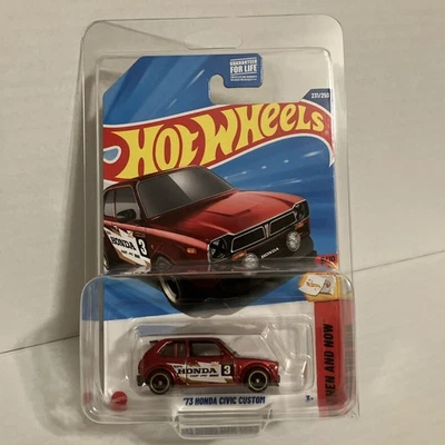 风火轮 1973 年本田思域定制 2025 STH 超级寻宝保护 — 第 1/4 张图片