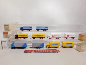 5x Wiking H0 1:87 LKW MAN 421 471 473 551 599 Kässbohrer sg/NEUW+OVP #DV797-1 - Picture 1 of 3