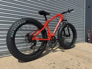 Nueva Velocidad 21 Engranajes Bicicleta de Montaña Hombres/Mujeres 26" MTB Neumático Graso Bicicleta Nueva - Imagen 1 de 13