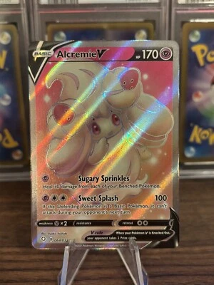 Pokémon TCG Alcremie V 064/072 Holo Full Art Ultra Rare - Shining Fates - Image 1 of 4