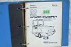 Tennant Power Sweeper 92 92AA Power Sweeper pièces relieur manuel Continental F163