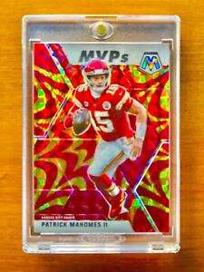 Patrick Mahomes RARE GOLD REFRACTOR PRIZM INVESTMENT CARD MOSAIC SSP CHIEFS MINT