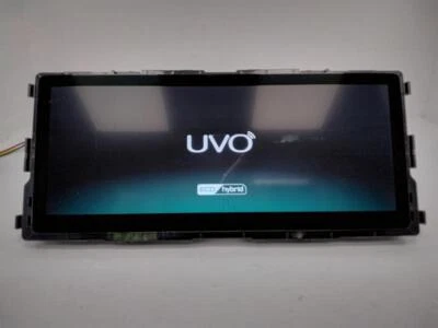 KIA NIRO MK1 (DE) 2016 On RADIO NAVIGATION DISPLAY Screen 96560-G5490 11796194 - Image 1 of 4