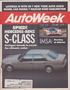 AutoWeek Magazine - April 10, 1989 - Mercedes-Benz S-Class - Imagen 1 de 2