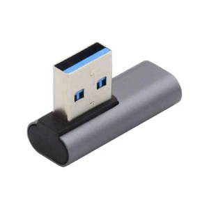 CY USB-C Type C Female to USB 3.0 A Male Angled Data Adapter for Laptop Desktop - Picture 1 of 17