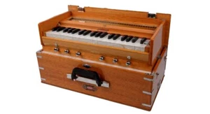 BINA Portable Harmonium- 6 Stopper 3.2 Octaves 39 Keys with Bag Superior Quality - Picture 1 of 3