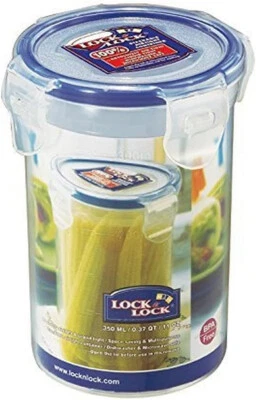 2 x Lock and & Lock Round 350ML Food Container HPL931D - Image 1 of 2