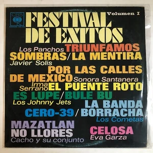 FESTIVAL DE EXITOS VOL. 1, FEAT. LOS JOHNNY JETS 1966 MEXICAN LP, SAW CUT RECORD - Imagen 1 de 4