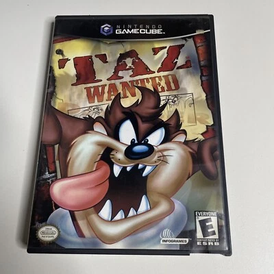 Taz: Wanted (Nintendo GameCube, 2002) Complete in box CIB. Tested Works. - Image 1 of 4