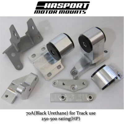 Kit de montagem Hasport para trocas de motor da série H no 88-91 Honda Civic/ CRX, 70A - Imagem 1 de 2