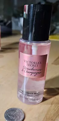 VICTORIA’S SECRET Strawberries & Champagne BODY MIST SPRAY SPLASH 2.5 oz #D4-3 - Image 1 of 2