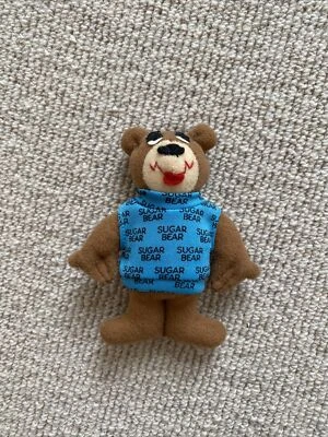 NUEVO SIN ETIQUETAS Mini Figura de Peluche Oso de Azúcar de Colección 4.5" Muñeca Poste Cereal Dorado Crujiente Foto 1 de 4