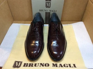 New Bruno Magli Remo 6.5 M burgundy {38R} - Picture 1 of 4