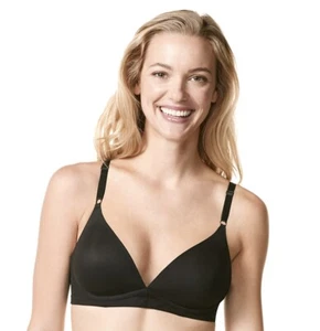 Warner's RD3761A What Wire? Bra Flex Revolution Black - Picture 1 of 3