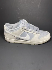 RIGHT SHOE ONLY** Men’s US 8.5** SUMMIT WHITE WOLF GREY NIKE SB DUNK LOW - Picture 1 of 6