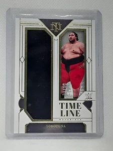 Yokozuna 2024 WWE National Treasures - Time Line RELIC (21/99) - - Picture 1 of 2