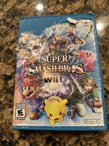 Super Smash Bros. Nintendo Wii U, 2014 estuche completo dañado - Imagen 1 de 6