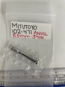 MITUTOYO 102-471 ANVIL 8.5 MM .34" - Picture 1 of 1