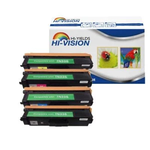 Juego de colores de tóner 4 piezas CKMY para Brother TN336 HL-L8250CDN L8350CDW MFC-L8850CDW - Imagen 1 de 3