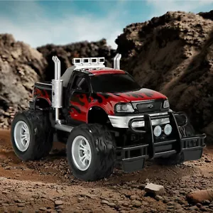 Kids 4WD RC Remote Control Off Road High Speed Big Wheel Monster Truck Toy Gift - Picture 1 of 16