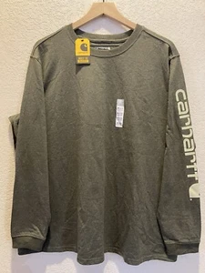 Carhartt Damen Loose Fit Heavyweight Basil Langarm Logo 1X 16W-18W Neu mit Etikett - Bild 1 von 9