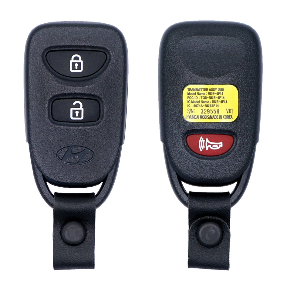 LIKE NEW HYUNDAI 14-15 ACCENT KEYLESS ENTRY REMOTE FOB TRANSMITTER 5074A-RKE4F14 - Image 1 of 1
