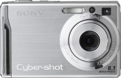 Sony Cyber-shot DSC-W90 Digital Camera 8.10 million Pixel 3x Optical Zoom CCD - Image 1 of 4