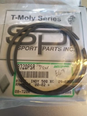 Комплект поршневых колец SPI Polaris 70,50 мм Indy 500 XC SP RMK 09-720R новые из старых запасов  - Изображение 1 из 2