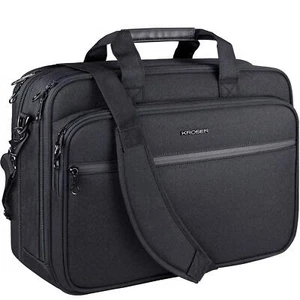18" Laptop Aktentasche Passt bis zu 17,3" Erweiterbare wasserdicht, KROSER - Bild 1 von 7
