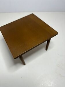 1958 Mattel Mid Century Modern wood doll furniture, Barbie and dolls, side table