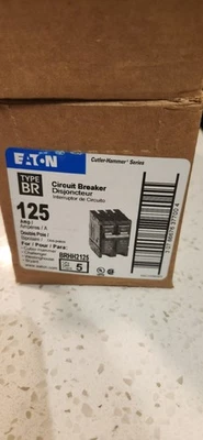 Nuevo Eaton BRH2125 125amp Interruptor Doble Polo 120/240v  Foto 1 de 4