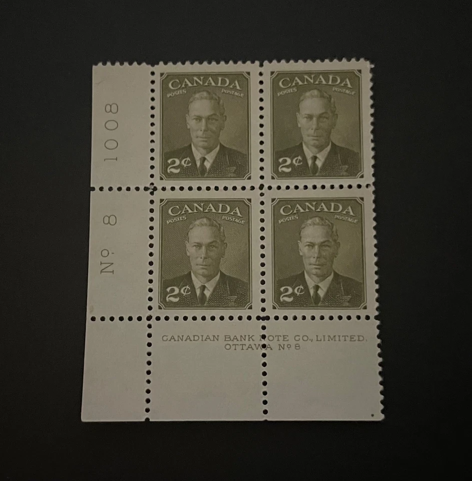 Canada #305 Pl.8 LL MNH - Image 1 of 1