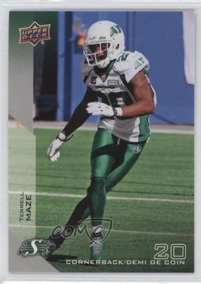2014 Upper Deck CFL Terrell Maze #139 - Image 1 of 2