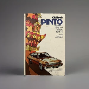 Chilton Repair Manual Ford Pinto 1971–1980 | Vintage Auto Service Book - Foto 1 di 2