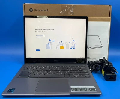 Acer Chromebook Spin 713 CP713-3W Flip i7-1165G7 16GB 256GB WiFi6E 13.5T Foto 1 de 4