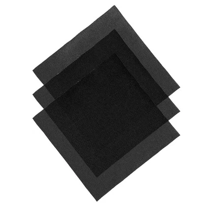  3 pièces tissu de point de croix tissu de point de croix tissu de coton de - Photo 1/4