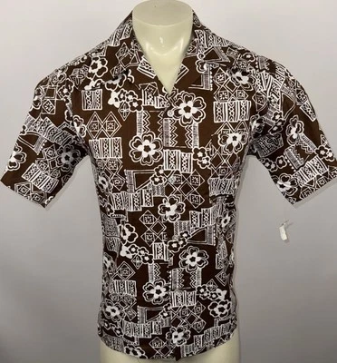 Vtg Made in Hawaii Shirt Magnum PI Tom Selleck Hawaiian 70s 80s NOS Mens Medium - Image 1 of 4