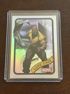 2025 Topps Marvel Chrome Luke Cage Silver Refractor - Picture 1 of 6