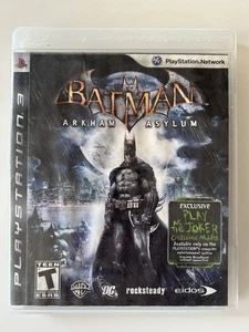 Batman: Arkham Asylum (Sony PlayStation 3, 2009) *CIB* - Picture 1 of 10