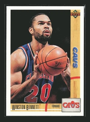 1991-92 Upper Deck - Winston Bennett #247 - Image 1 of 2