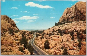 Postkarte Vintage Chrom Granit Dells Prescott Arizona AZ - Bild 1 von 3