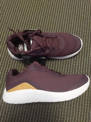 ATHLETIC WORKS Mujer Damas Borgoña Estilo de Vida Jogger Zapatos Talla 8.5 Foto 1 de 4