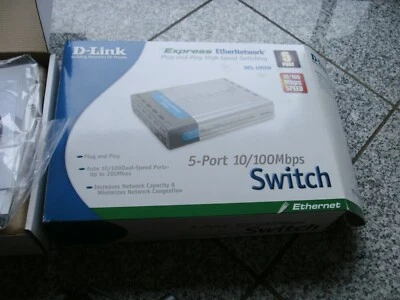 D-link 5-Port 10/100Mbps Switch for SOHO (DES-1005D) - Bild 1 von 4
